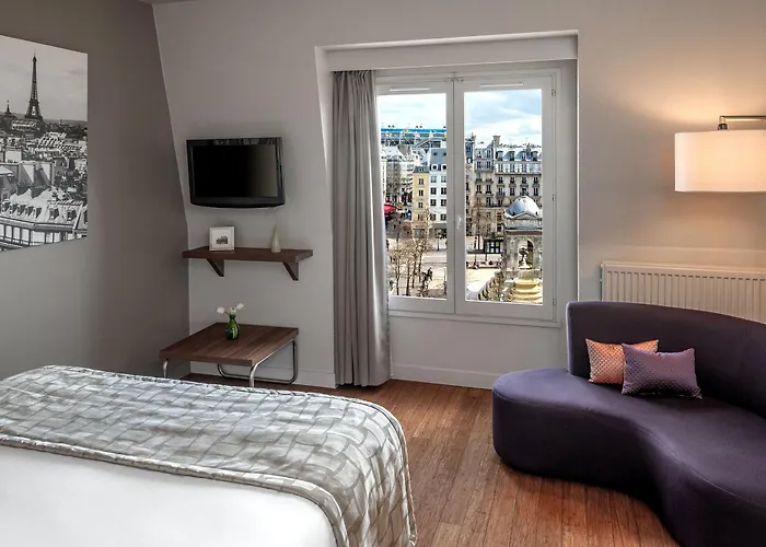 Hotel apartamentowy Citadines Les Halles Paryż